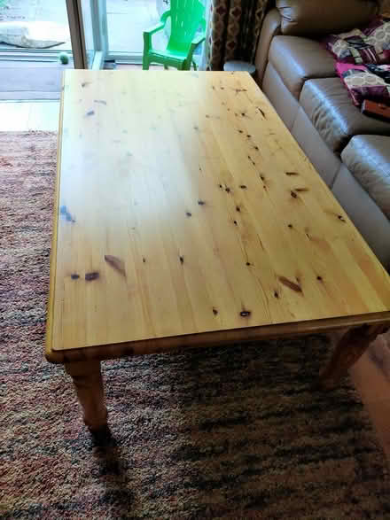 Photo of free Pine coffee table (CH60) #2