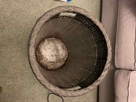 Photo of free Large black rattan plant pot cover (Eltham, SE9) #2