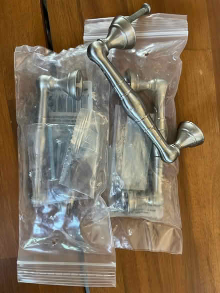 Photo of free 3 silver drawer pulls (Alameda) #1