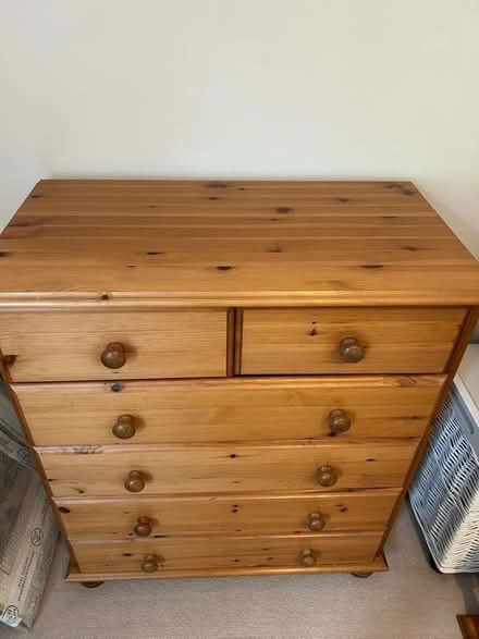 Photo of free Pine chest of drawers (Chiswick W4) #1