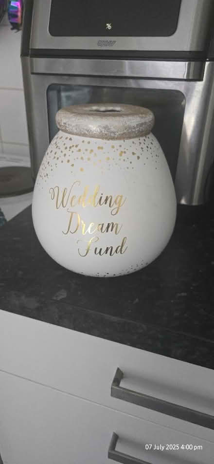 Photo of free Wedding fund pot (Wigan WN1) #1