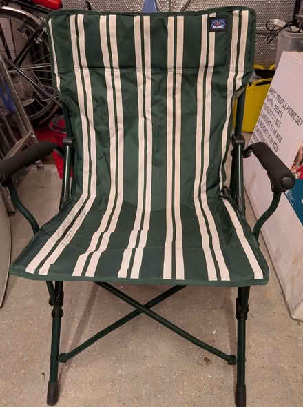 Photo of free Pair of FOLDING OUTDOOR/GARDEN CHAIRS (Surrey Quays SE16) #1