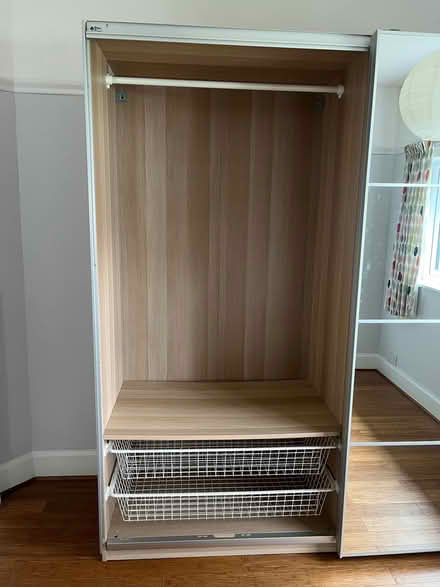 Photo of free Large IKEA wardrobe in new condition (Royal Leamington Spa CV31) #2