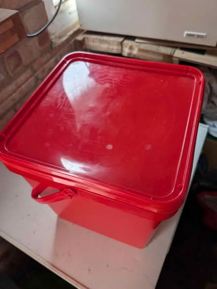 Photo of free Bucket/Tub & lid (Oswaldtwistle) #1