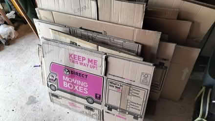 Photo of free Removals boxes - used (Edgiock B96) #1
