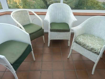 Photo of free Four wicker-style chairs (Saltdean BN2) #1