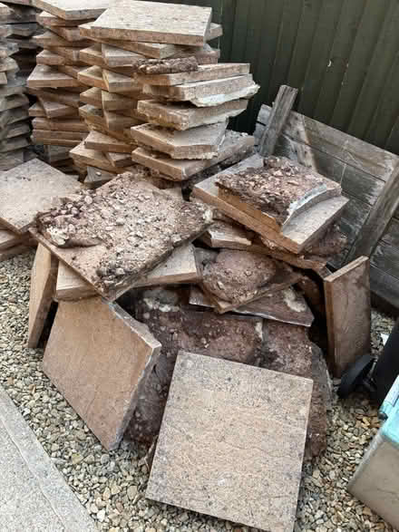 Photo of free Paving slabs and mortar (Bs309xx) #2