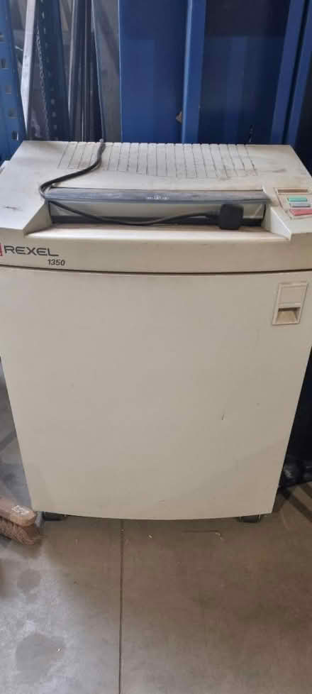 Photo of free Commercial shredder (Twyford RG10) #1