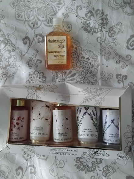 Photo of free Assorted body wash & lotions (Ingol PR2) #1