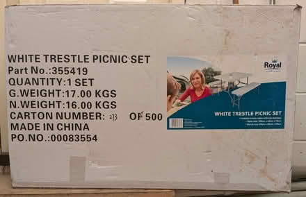 Photo of free Folding outdoor CAMPING/PICNIC set (Surrey Quays SE16) #1