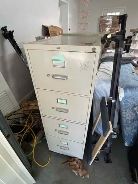Photo of free Metal filing cabinets (two) (McLean) #1