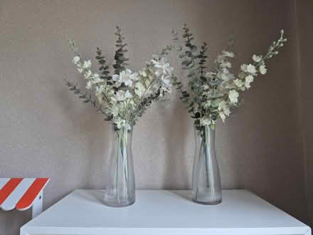 Photo of free Vases with plastic flowers (Old Tramore road, Waterford) #1