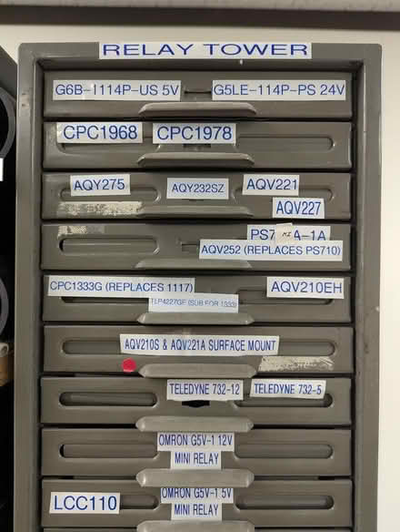 Photo of free relays, op amps, DC-DC converters (Near Slack and Merivale) #4