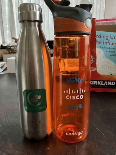 Photo of free 2 water bottles (Sunnyvale CA) #1