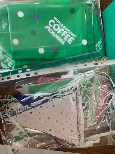 Photo of free Macmillan coffee morning stuff (Malvern Link WR14) #1