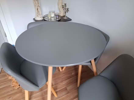 Photo of free Table and 4 chairs (Loose ME15) #1