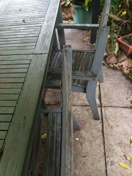 Photo of free Table and 4 chairs (Walsall WS1) #2