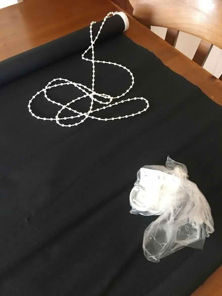 Photo of free Black BLACKOUT roller blind (Euxton PR7) #2