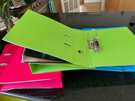 Photo of free A4 lever arch files (Chalkhouse Green RG4) #1