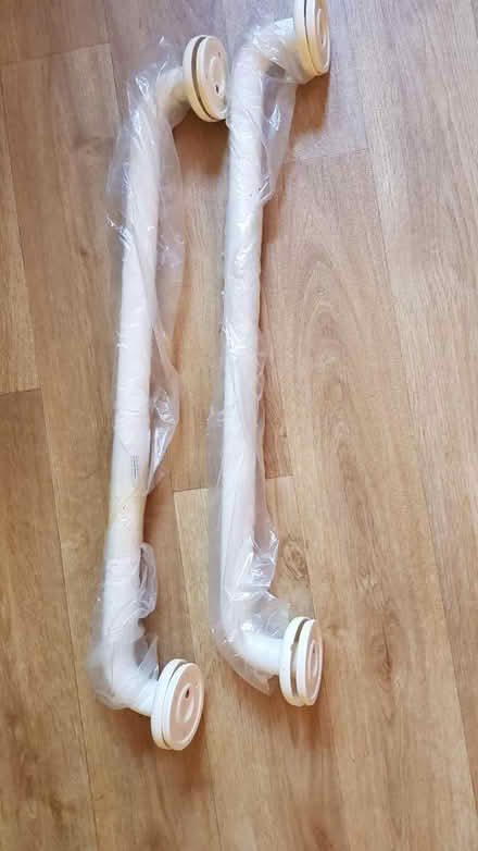 Photo of free White grab rails (Lordswood, SO16) #1