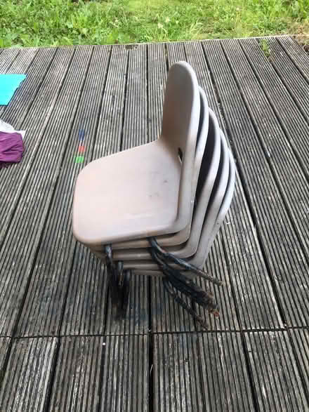 Photo of free 5 small chairs (OL8 2XQ) #2