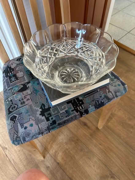 Photo of free Large Glass Bowl (Wallington PO16) #1