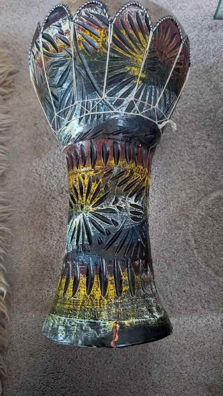 Photo of free Tunisian Drum. Repaired. Lovely sound. (Crownhill MK8) #3