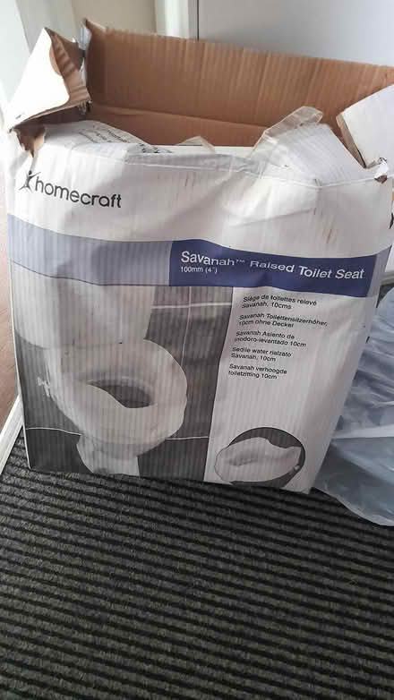 Photo of free Toilet seat raiser WF15 to collect (Liversedge WF15) #1
