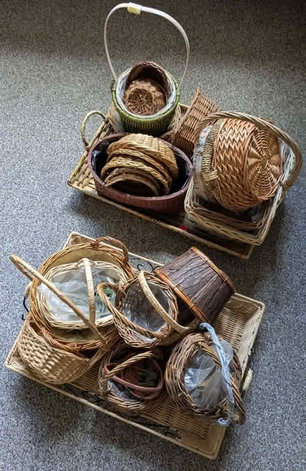 Photo of free Various Wicker Baskets (Allestree DE22) #1