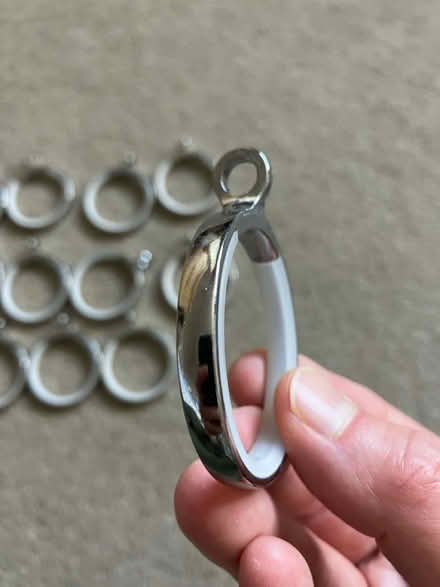 Photo of free 24 metal curtain rings (Long Eaton) #2