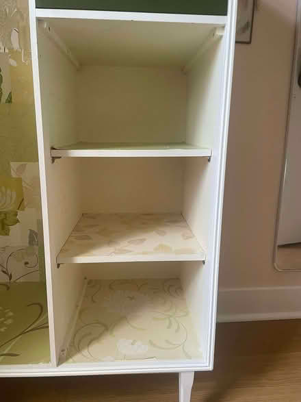 Photo of free White painted solid wood vintage child's wardrobe (Craiglockhart EH14) #3
