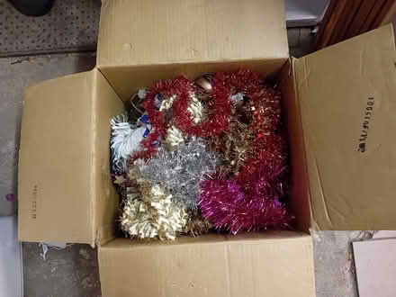 Photo of free Box of Christmas decorations (Abingdon, Peachcroft OX14) #1