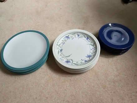 Photo of free Assorted dinner and side plates (Chalkhouse Green RG4) #1