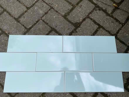 Photo of free Pale turquoise tiles (High Storrs, S11) #1