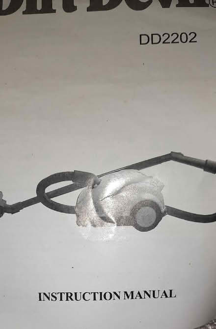 Photo of free Vacuum cleaner bags for Dirt Devil (Woodley RG6) #2