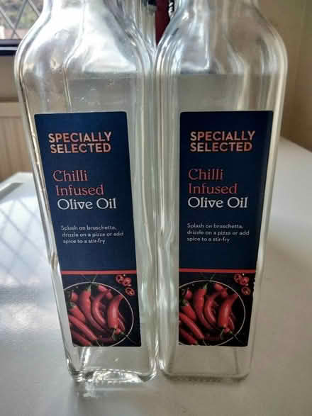Photo of free pizza oil bottles 250ml empty x12 all washed. (Stanley Common DE7) #1