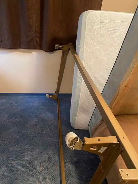 Photo of free double bed with bedding (Gabriola Island) #2