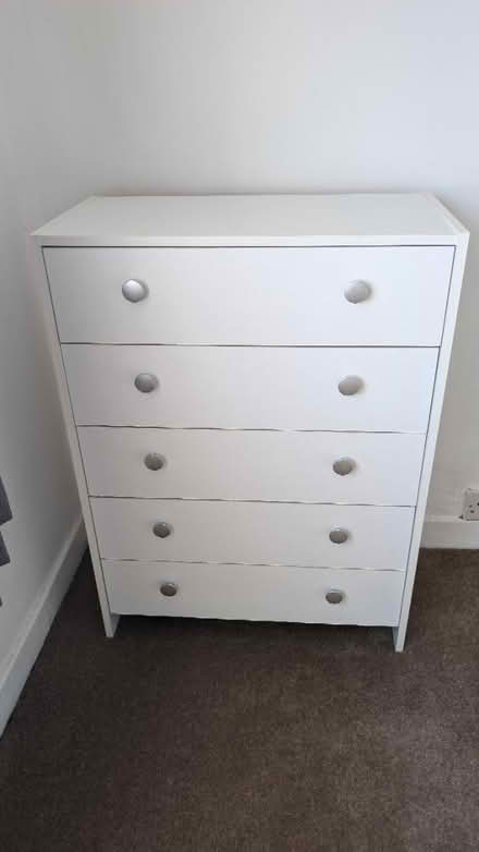 Photo of free 2x White Chester Drawers (B43) #1