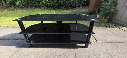 Photo of free Glass tv stand (Fulwood preston PR2) #1