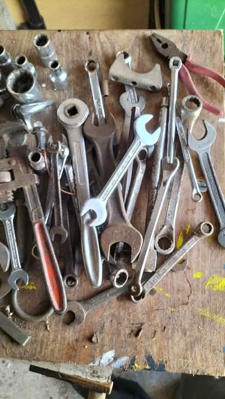 Photo of free Old spanners and tools (Edgiock B96) #1