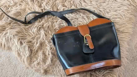 Photo of free Brown and black Leather bag (Crownhill MK8) #1
