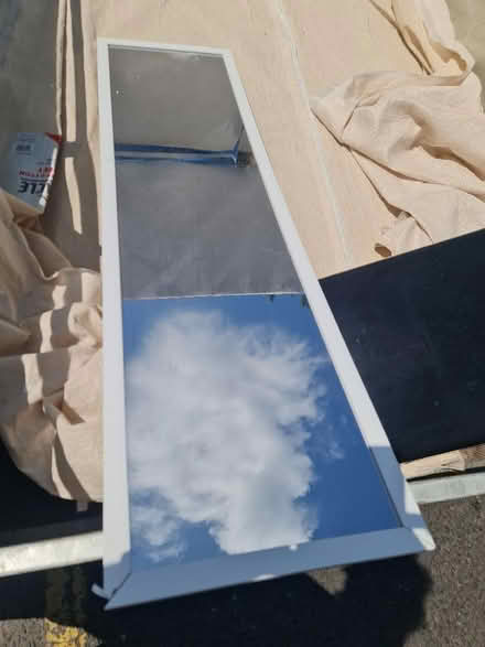 Photo of free Mirror, Tall, White Frame, (CT2) #1