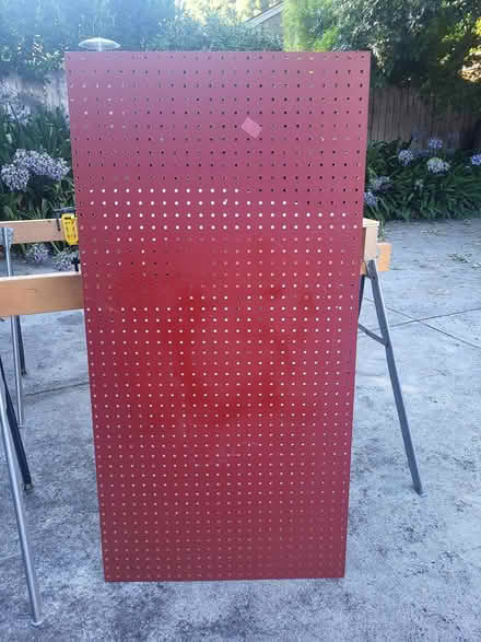Photo of free peg board (Mt Carmel area, Redwood City) #1