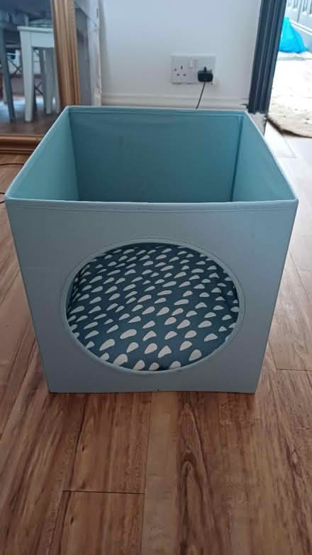 Photo of free Cat bed with cushion - kallax (Heaton Norris SK4) #1