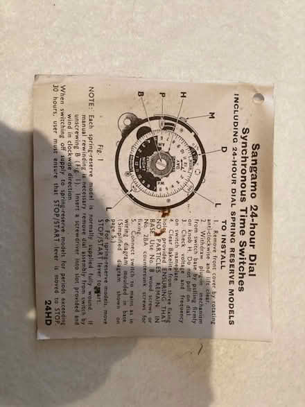 Photo of free Time clock (East Horsley) #2
