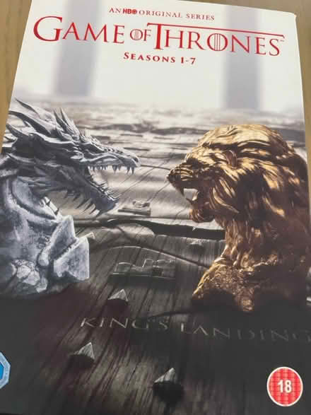 Photo of free Game of thrones boxset + 1 O07 dvd (Keighley) #1