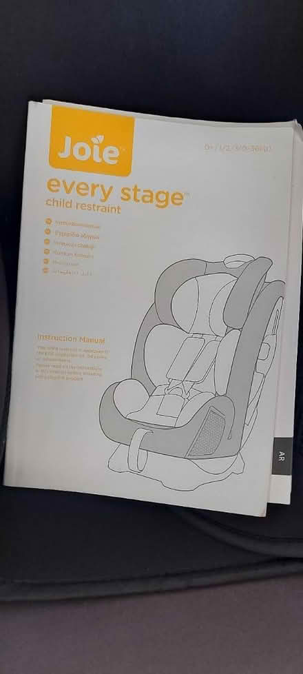 Photo of free Joie car seat 0 to 36kg (DA13 Meopham Culverstone Green) #2