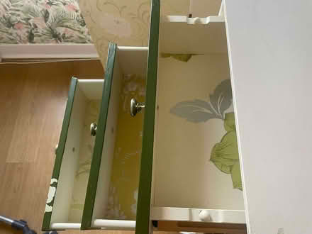 Photo of free White painted solid wood vintage child's wardrobe (Craiglockhart EH14) #4