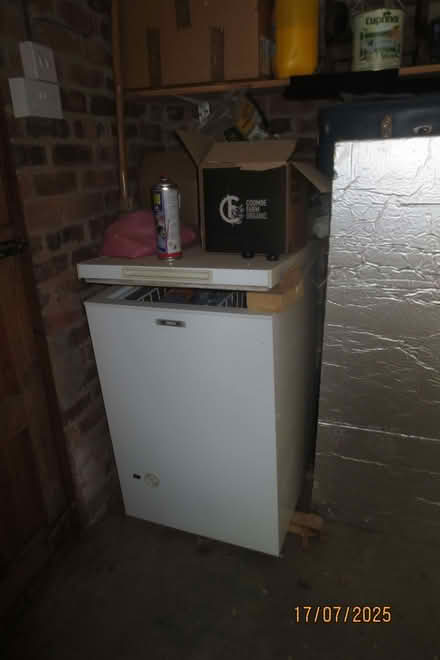 Photo of free small Zanussi chest freezer (Little Welland WR13) #1