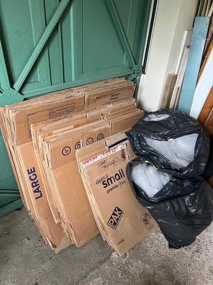 Photo of free Boxes -storage/moving/bubble wrap (Ln8) #1